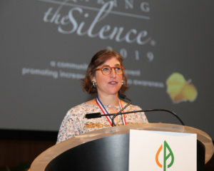 2019 Mayim Bialik, award winning actress and neuroscientist.