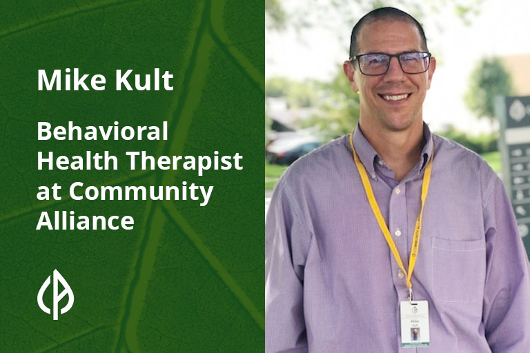 Portrait of Mike Kult - Behavioral Health Therapist at Community Alliance