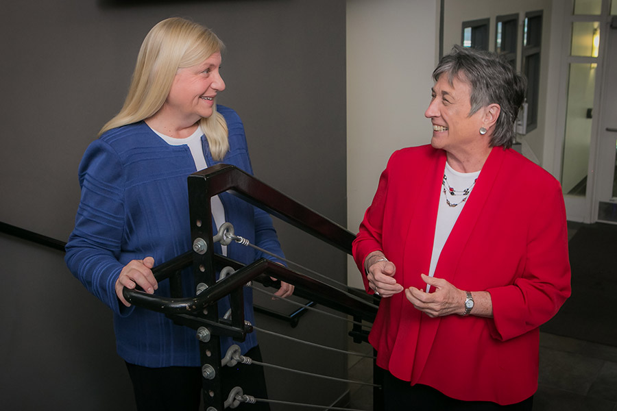 Aileen Brady, MPA Executive Vice President and Chief Operating Officer and Carole Boye, MPA President and Chief Executive Officer