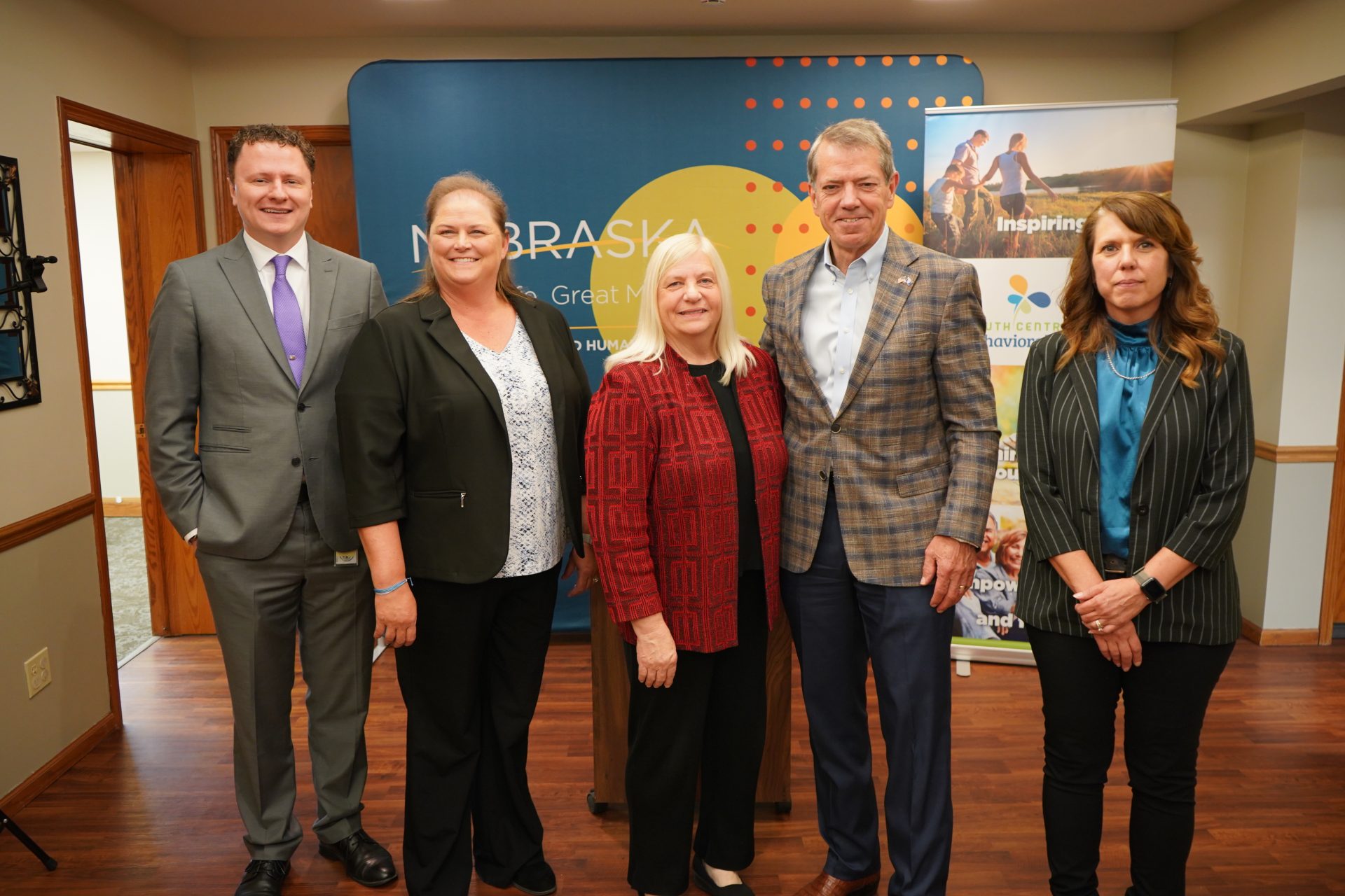 Press Conference_1 Governor Pillen recognizes Community Alliance and others in Nebraska’s first CCBHC cohort. This Certified Community Behavioral Health Clinics System will be a significant step toward improving mental health and substance use services in Nebraska.